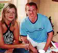 The former Celtic boss with ex-girlfriend Jeniffer Jonsen.