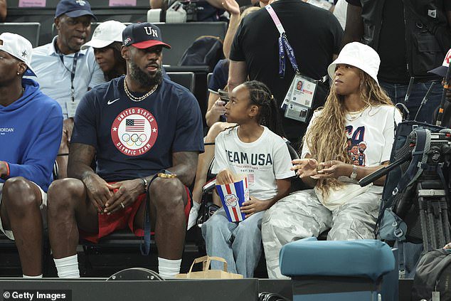 Wife Savannah and daughter Zhuri opted to stay in California while James moved to NYC
