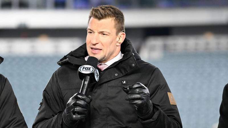 Rob Gronkowski now has a career in the broadcasting world.MEGA