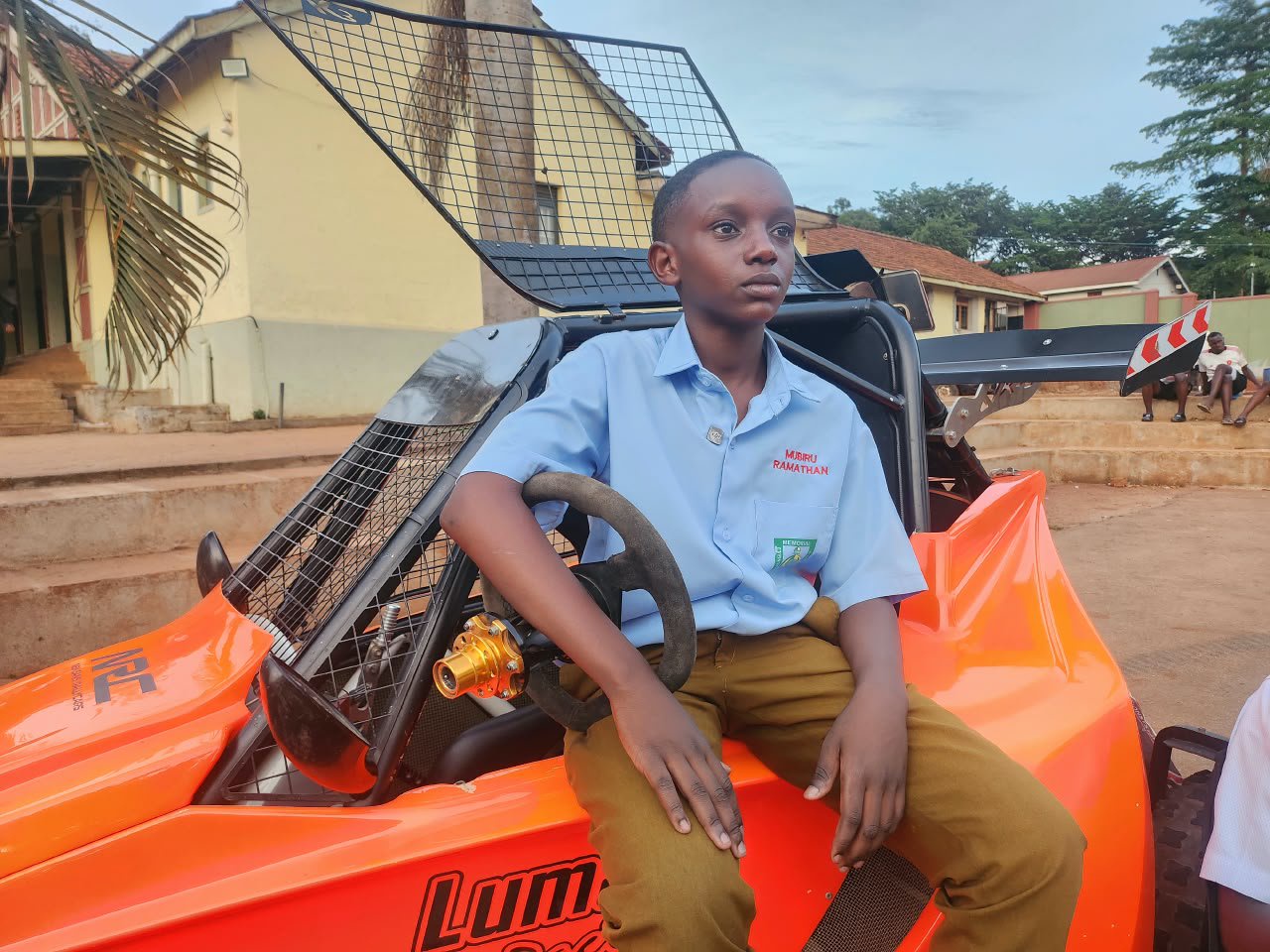 King Rama, Haruna Mubiru’s Son, Dreams of Becoming Uganda’s Top Rally Driver