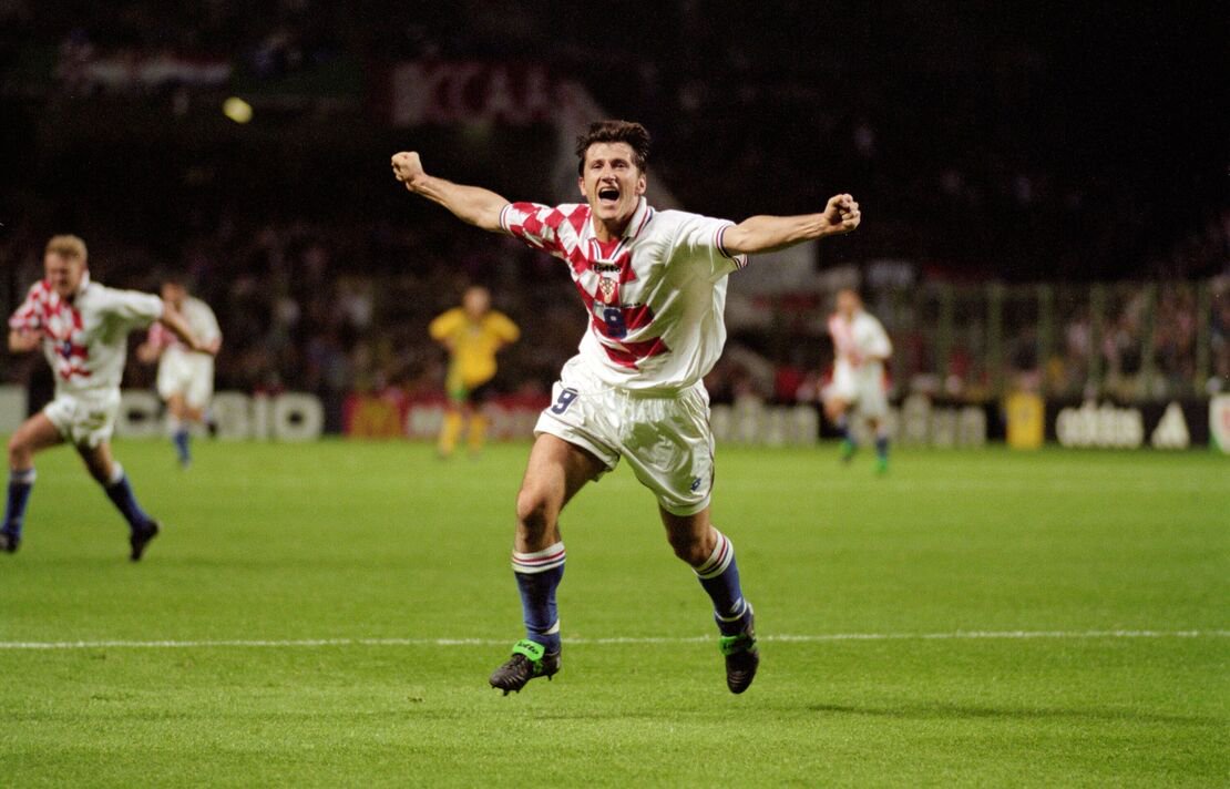 Davor Suker at the 1998 FIFA World Cup