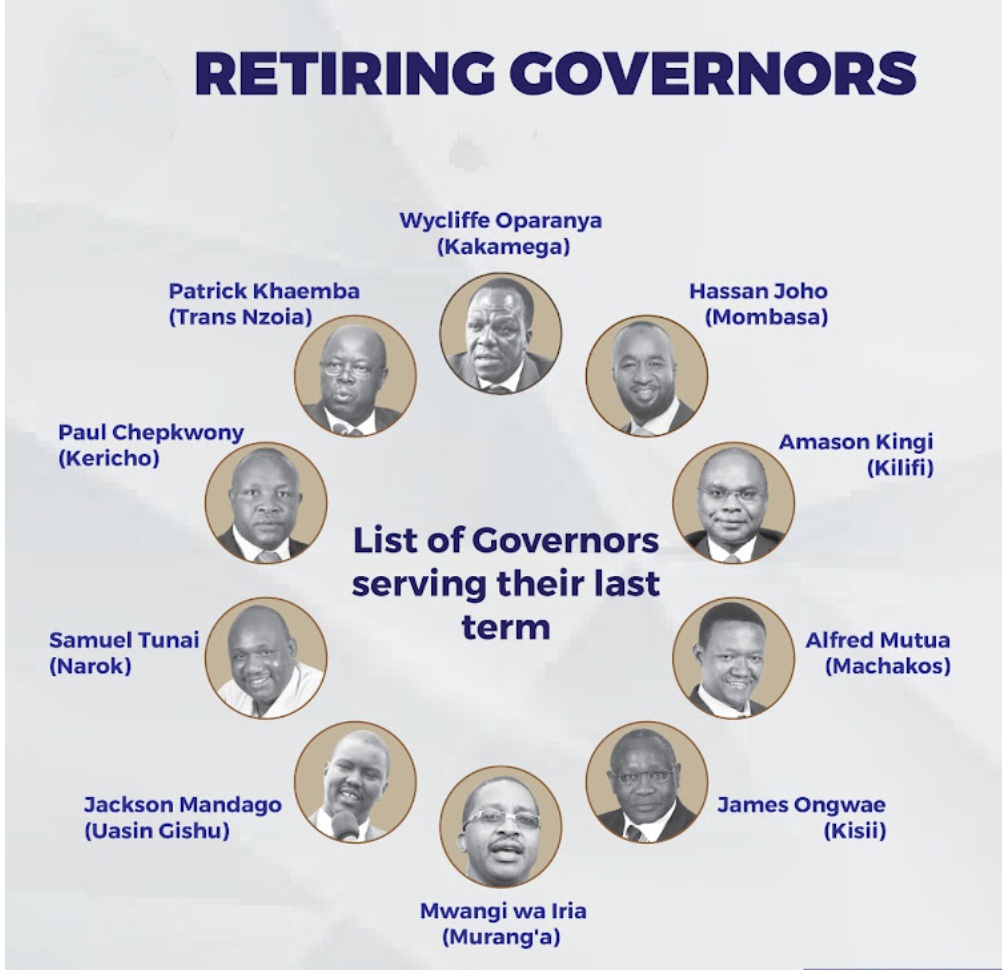 The Full List Of Governors Who Have Completed Their Two Terms In Office ...