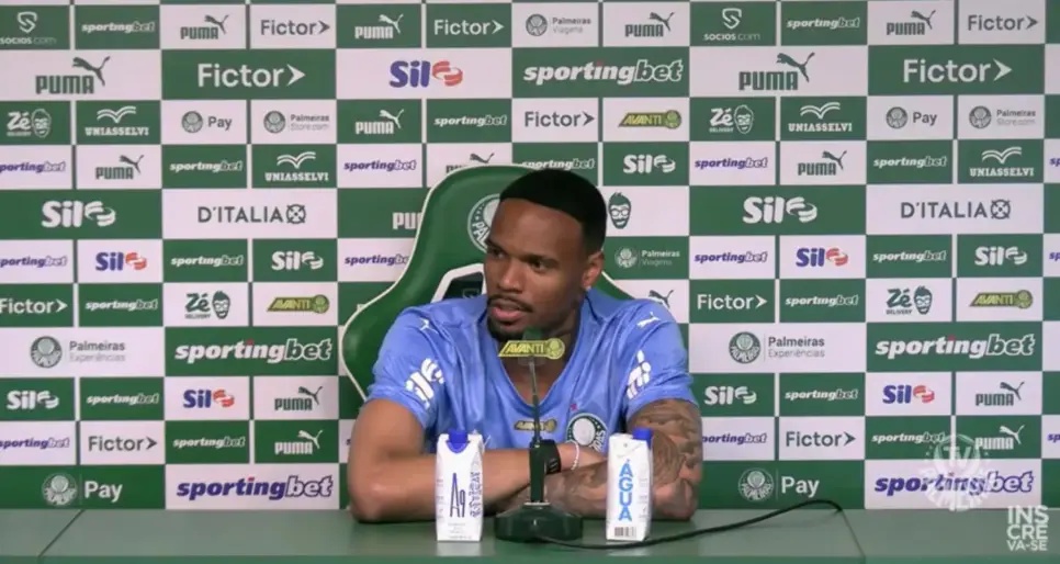 Carlos Miguel, goleiro do Verdão (Foto: Palmeiras TV)