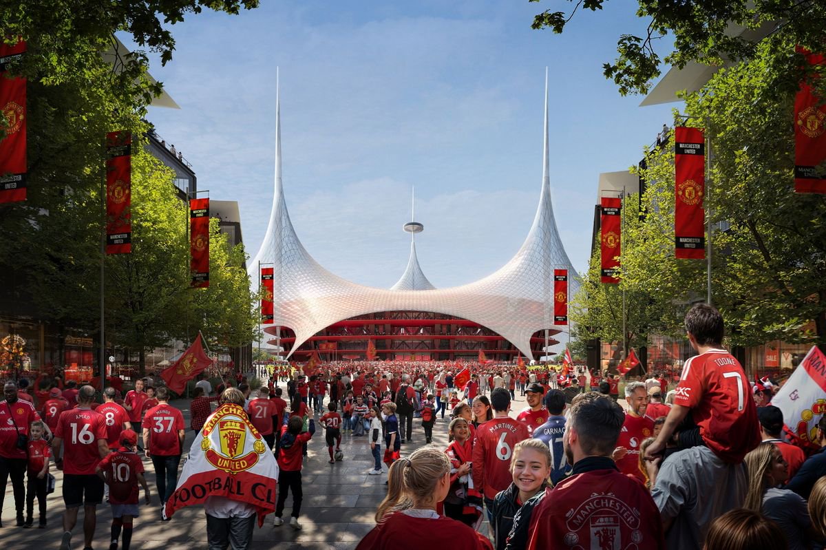 Man Utd have signalled their plans to build a new 100,000-capacity stadium