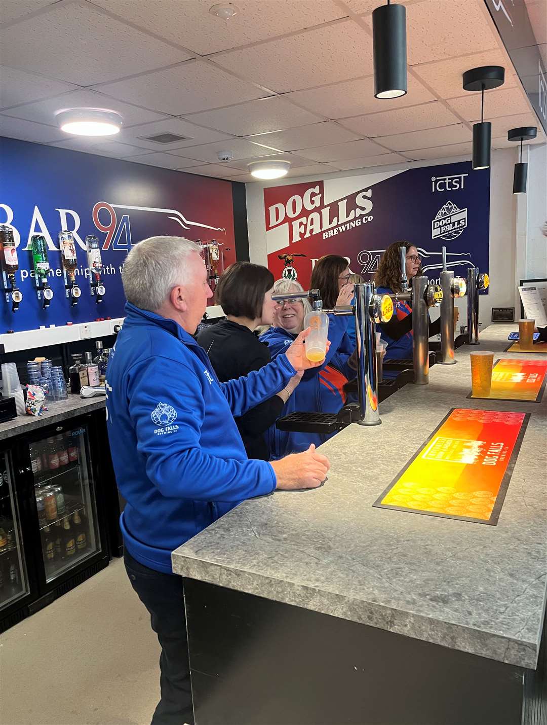 Bar 94 at Inverness Caledonian Thistle. Picture: Will Clark