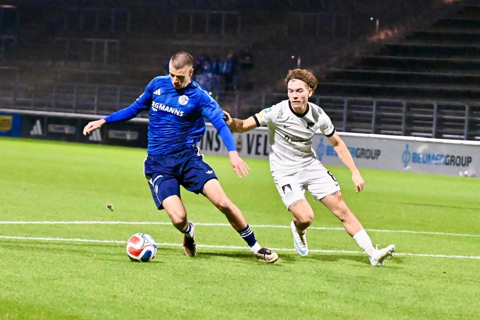 Westfalia Rhynern spielt beim FC Schalke 04 II 1:1