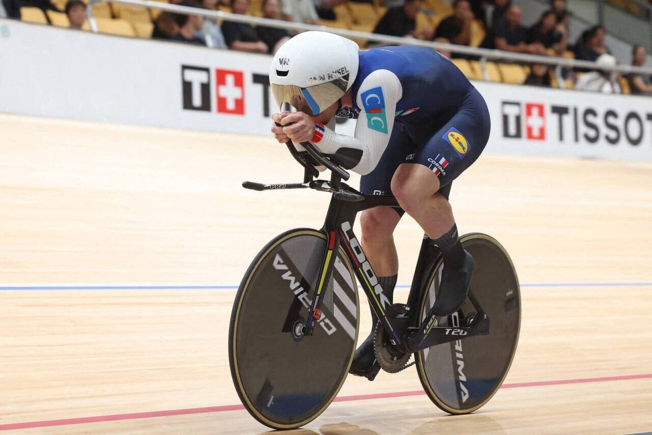 Etienne Oliviéro, championnat du monde de cyclisme sur piste, 2026, Shangai.