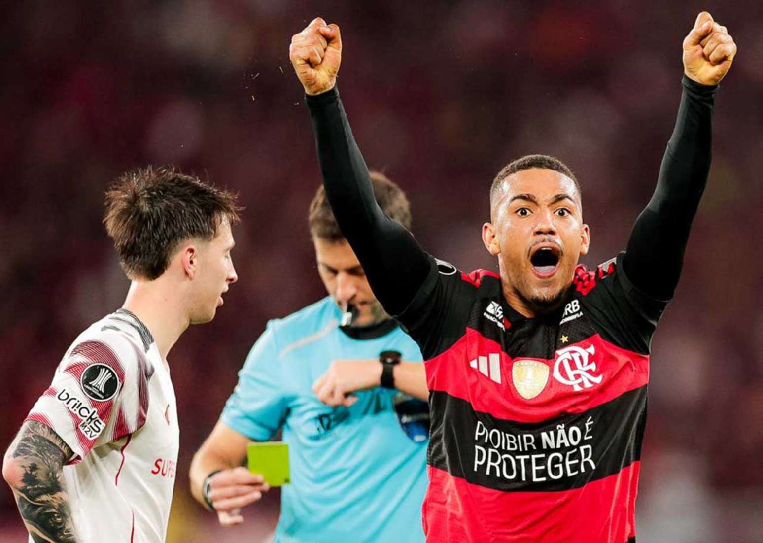 Proibir não é proteger: frase na camisa do Flamengo pode gerar multa da Conmebol –