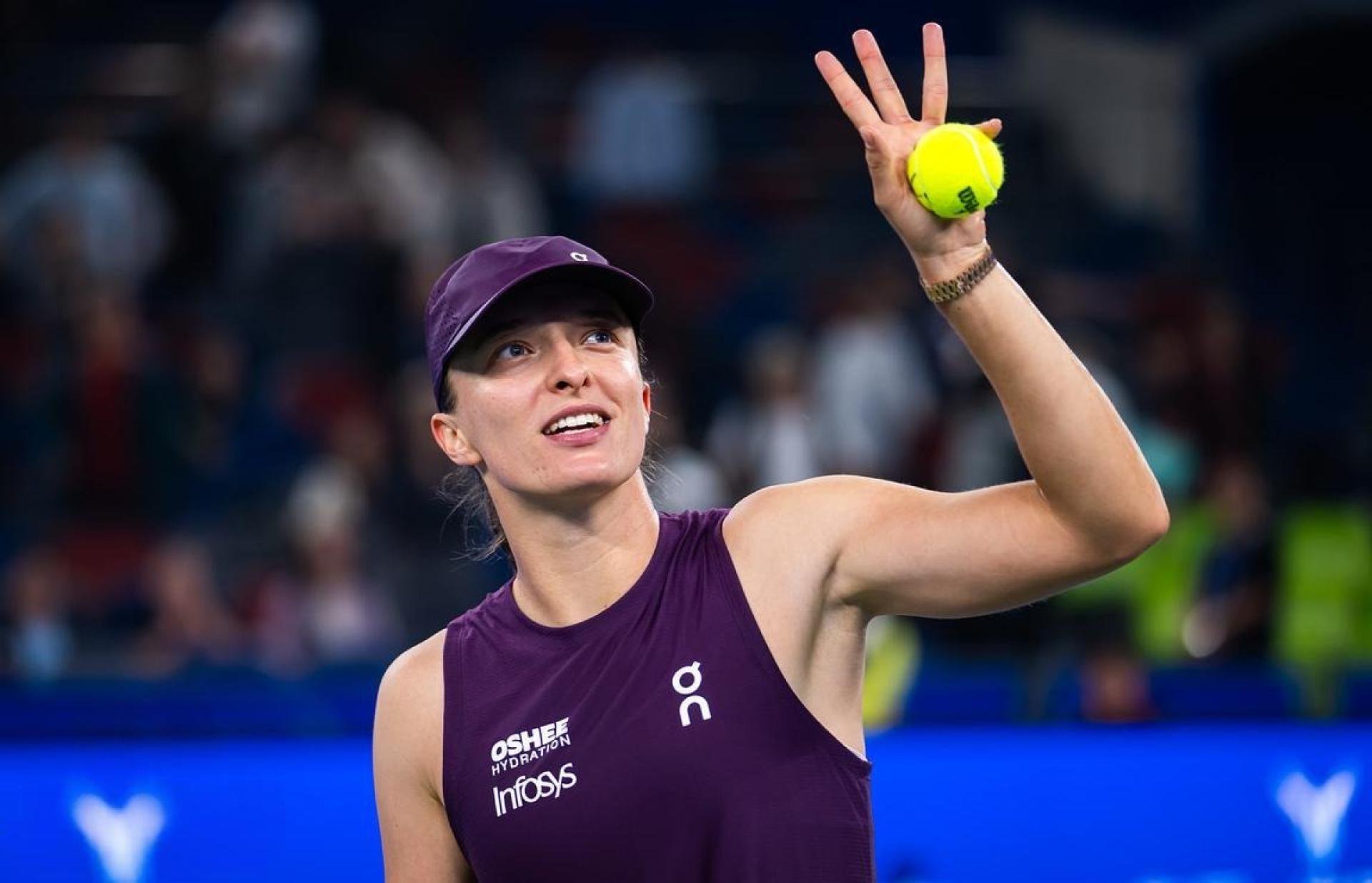 Iga Świątek äußert sich zum Duell mit ihrer aufstrebenden Landsfrau Maja Chwalińska im Halbfinale von Wuhan