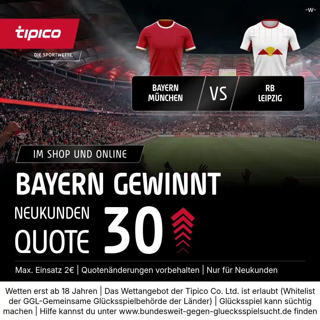 tipico bundesliga quotenboost