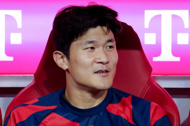 DFB / DFL REGULATIONS PROHIBIT ANY USE OF PHOTOGRAPHS AS IMAGE SEQUENCES AND/OR QUASI-VIDEO. Mandatory Credit: Photo by Marco Steinbrenner/DeFodi Images/Shutterstock (17157528eh) Minjae Kim (FC Bayern M?nchen) looks on during the Bundesliga match between FC Bayern M?nchen and 1. FC Union Berlin at Allianz Arena on September 18, 2026 in Munich, Germany. FC Bayern M?nchen v 1. FC Union Berlin - Bundesliga 2026/27 - Allianz Arena, Munich, Germany - 18 Sep 2026
