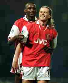 Emmanuel Petit says he and fellow midfielder Patrick Vieira were 'so happy' to have Keown playing behind them