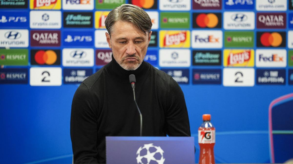 Niko Kovac zeigt sich sichtlich zerknirscht