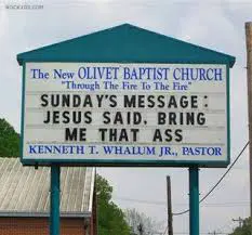 Funny Names of Churches