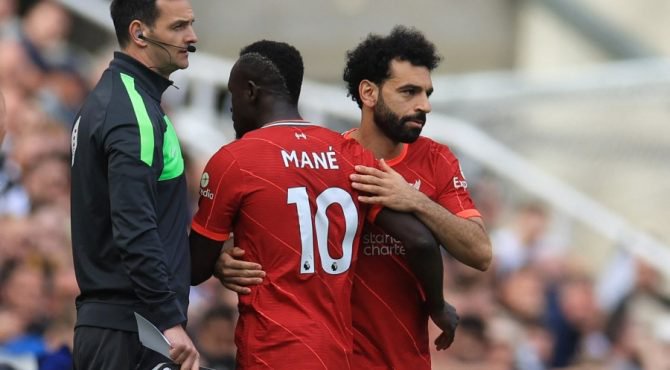 Mané et Salah