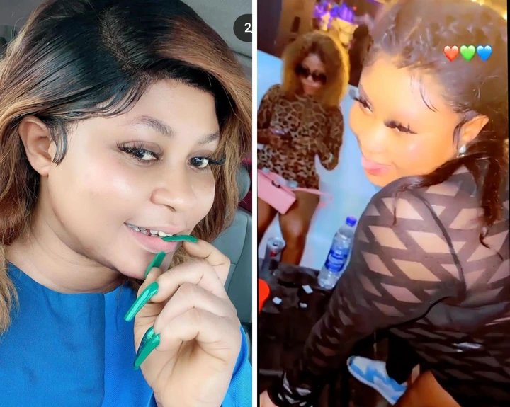 nollywood - Watch Video Of Popular Nollywood Actress, Joke Jigan As She Shows Off Her Dancing Steps At A Party With Her Friends  5cb964b819cb48838e6596763901727f?quality=uhq&format=webp&resize=720