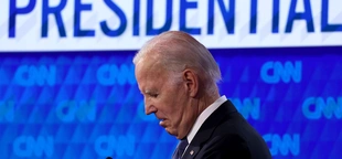 The Writing on Joe Biden’s Face at the Presidential Debate