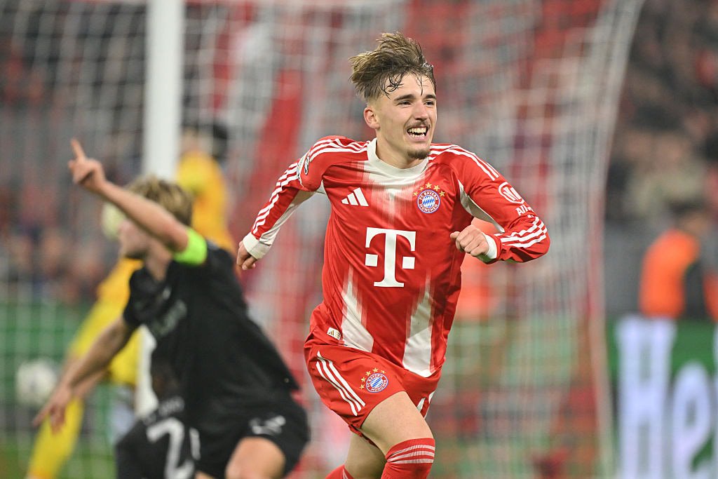 Und wieder ein Tor: Lennart Karl vom FC Bayern