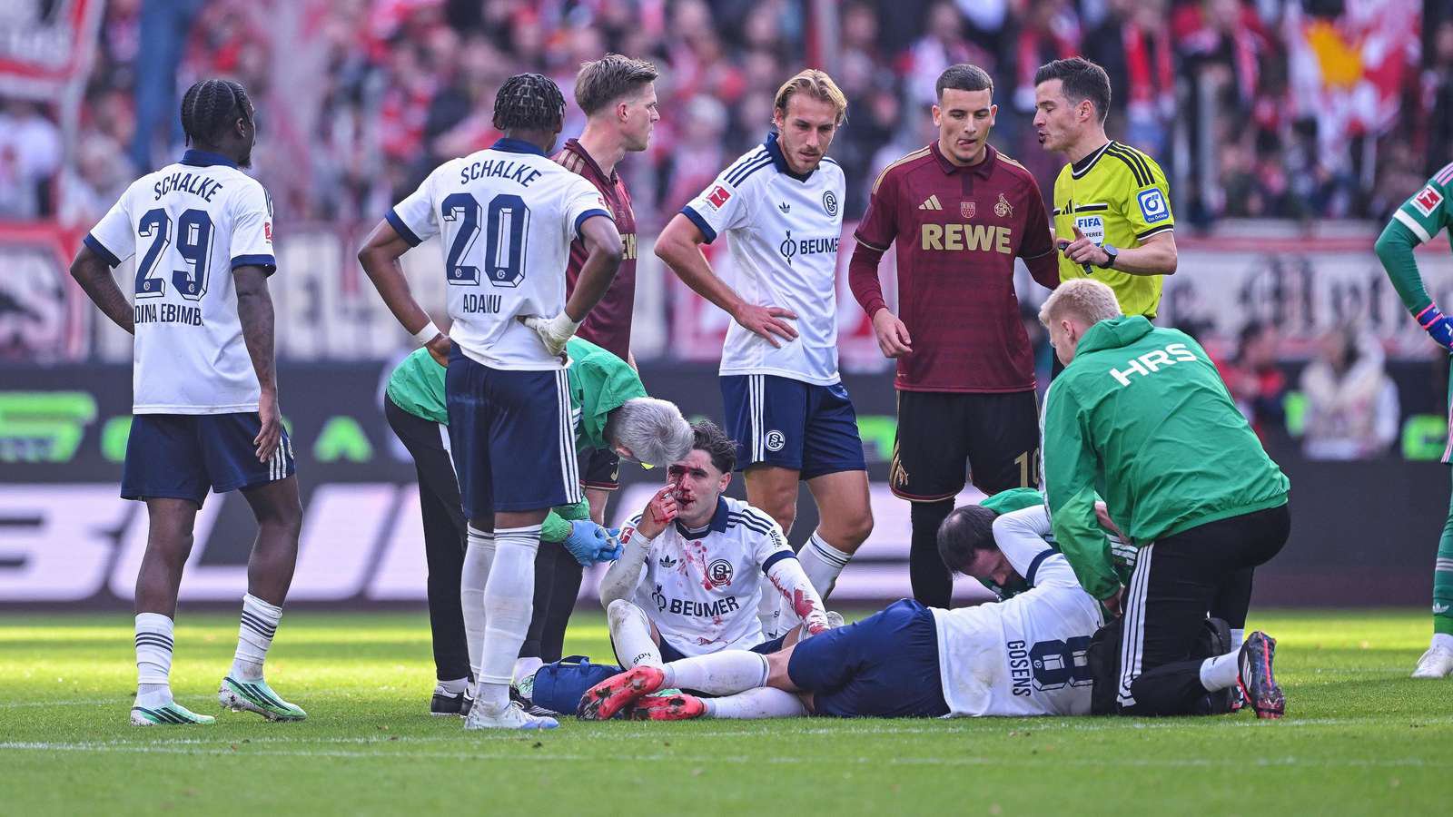 Schalke 04 gegen den 1. FC Köln
