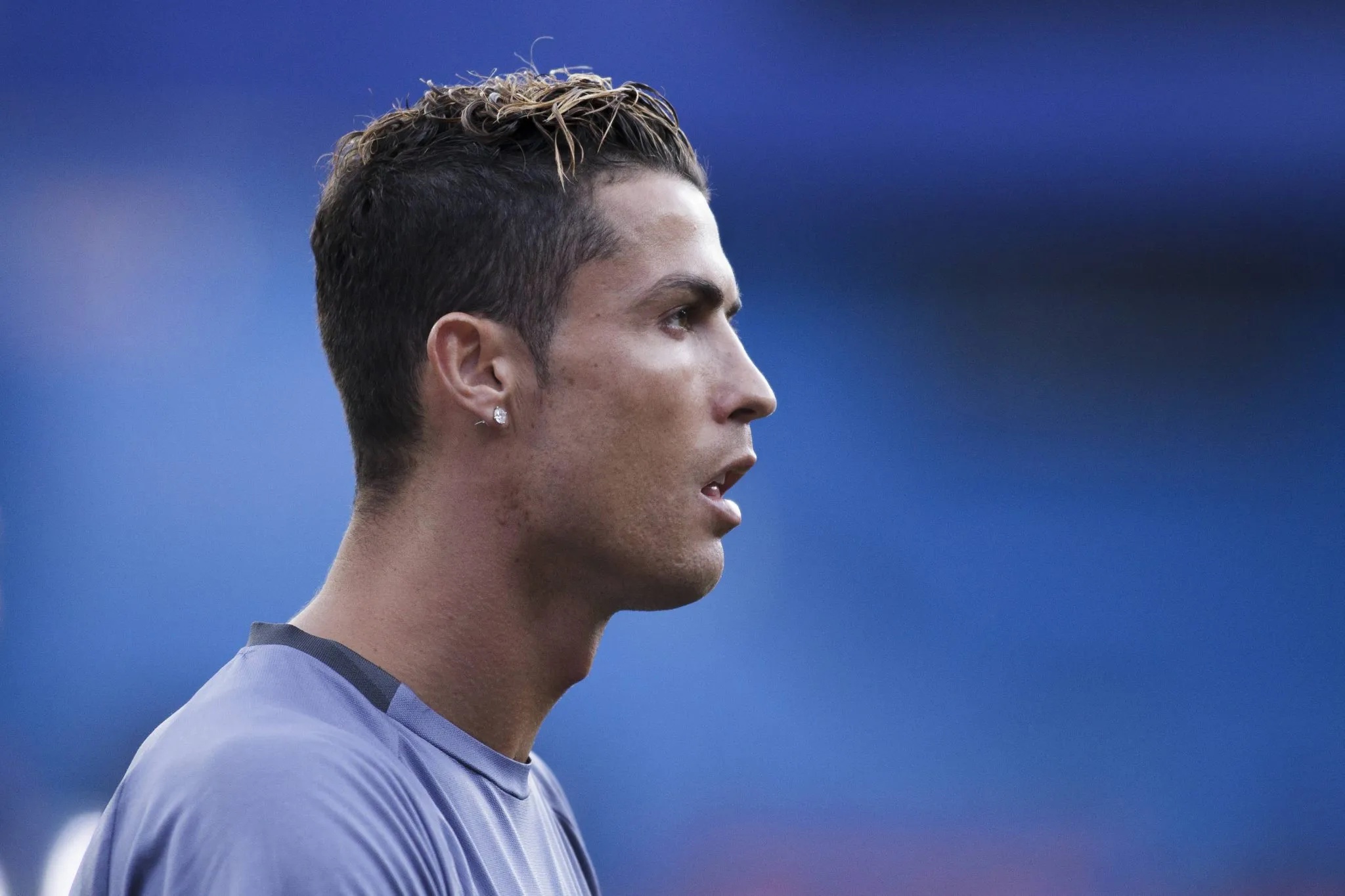 Cristiano Ronaldo na época do Real Madrid