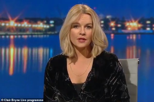 Speaking on the Clair Bryne Live programme, the donor explained: 'I've never charged any of the women for helping them grow their families. Pictured, Clair Bryne