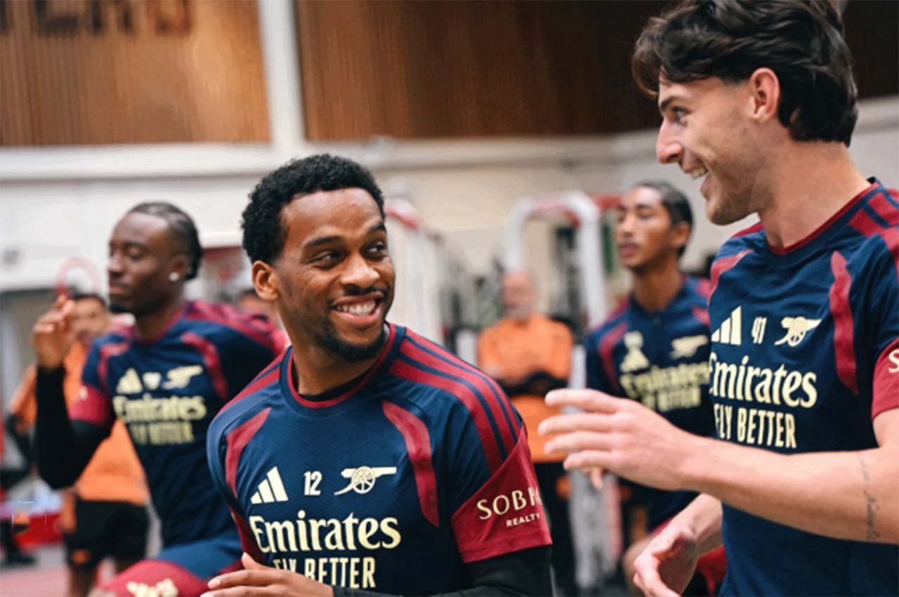 Treino do Aresenal - Reprodução/Instagram
