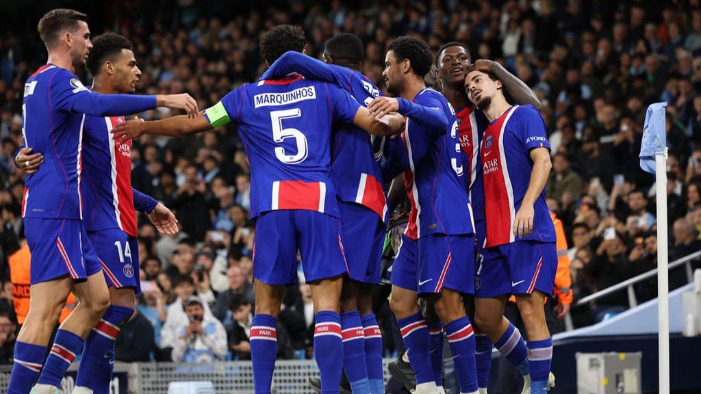 Manchester City-PSG (Foto: ADAM VAUGHAN/EPA)