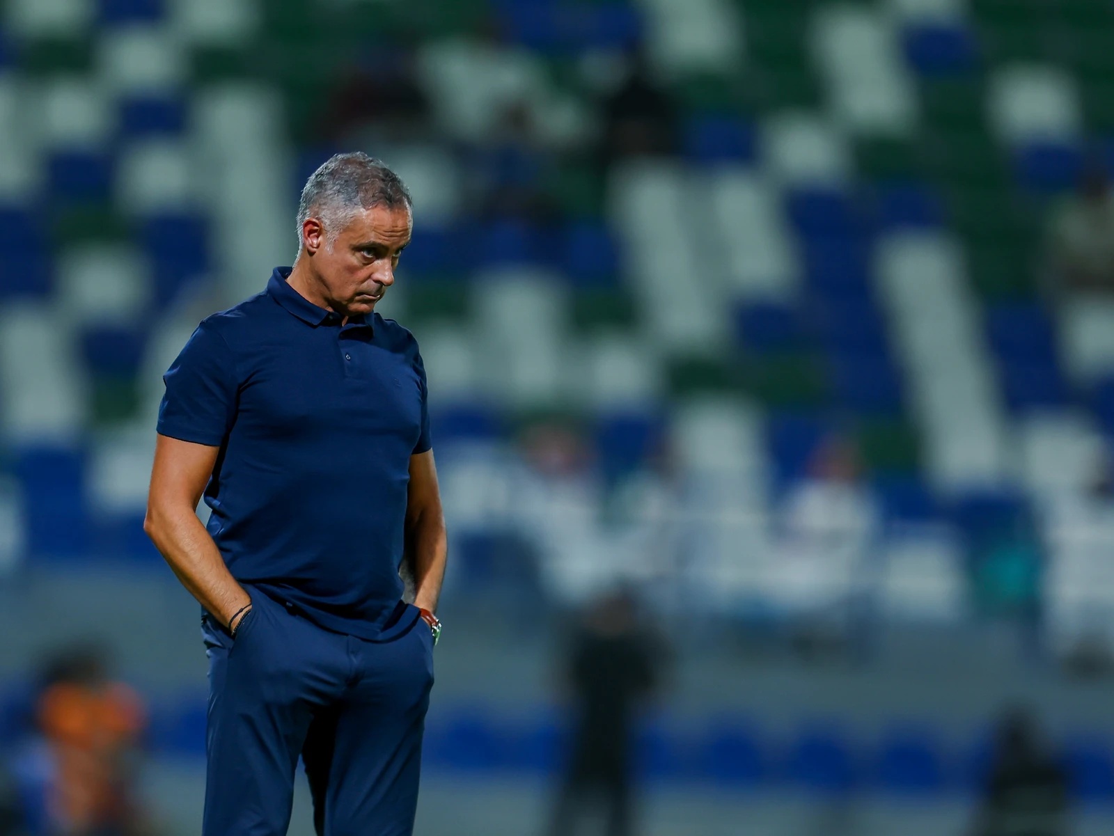 Al-Khaleej head coach Jose Gomes. (SPL)