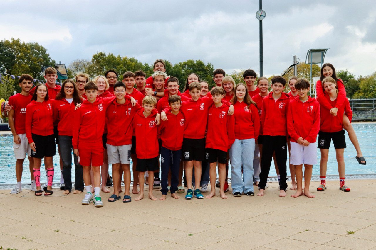 Le groupe des jeunes nageurs fougerais
