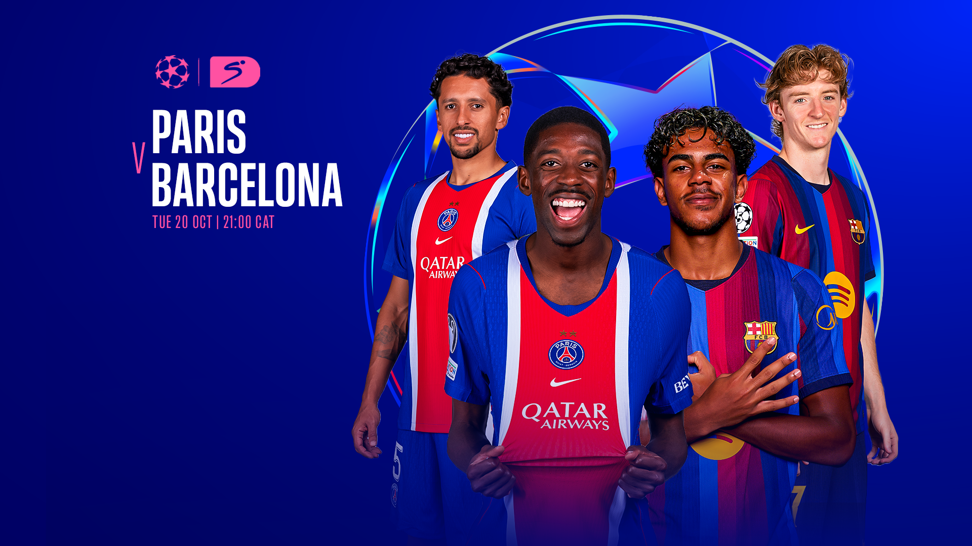 SG v Barca headlines exciting Tuesday UCL action