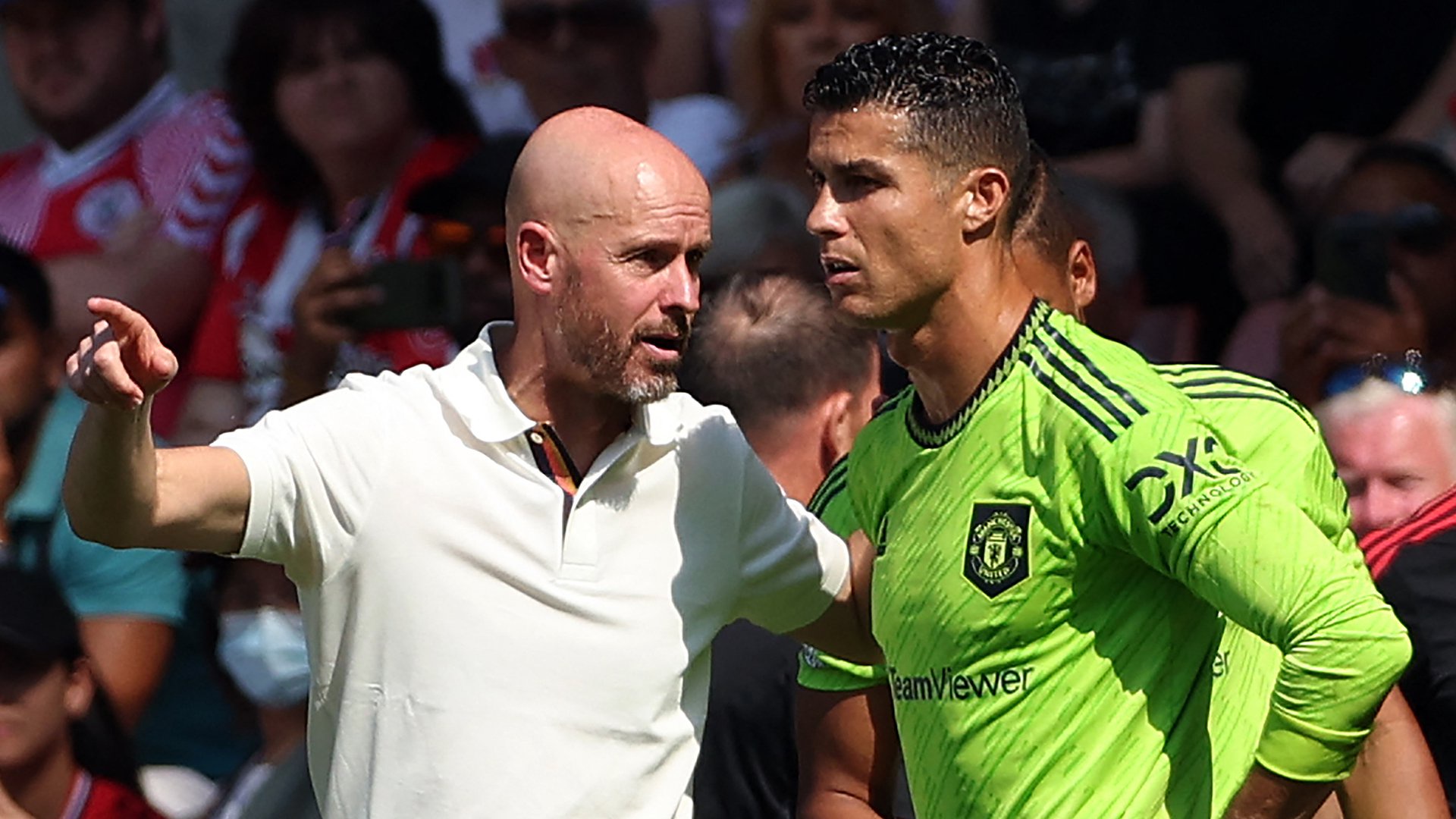 Ronaldo ‘let the team down’ by training poorly at Man Utd, claims Ten Hag