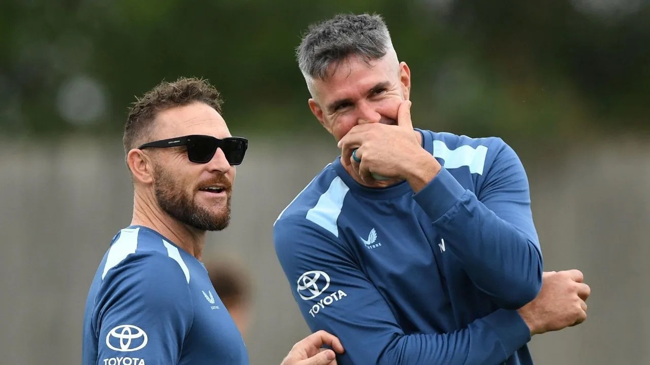Kevin Pietersen And Brendon McCullum