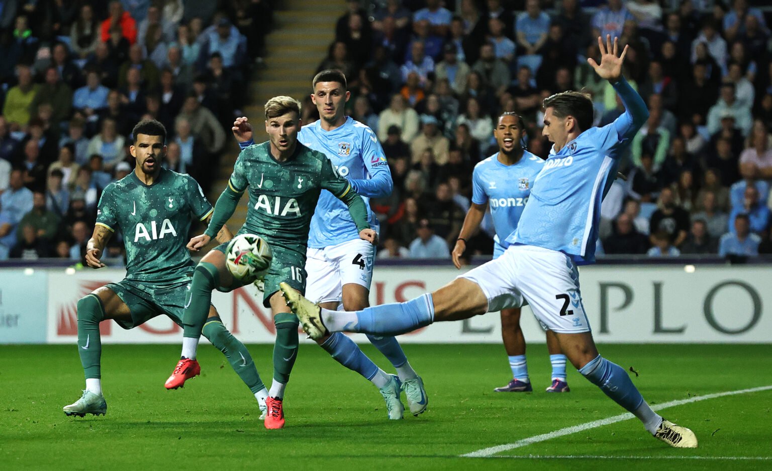 Coventry City v Tottenham Hotspur - Carabao Cup Third Round