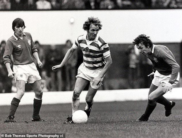 Celtic held a tribute to their former winger Johnny Doyle, who died in 1981