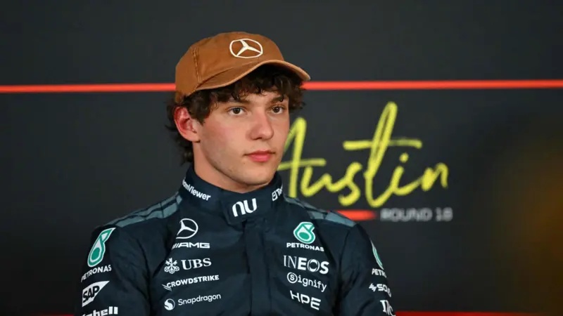 Título à vista? Pole position para Kimi Antonelli no GP Estados Unidos de Fórmula 1