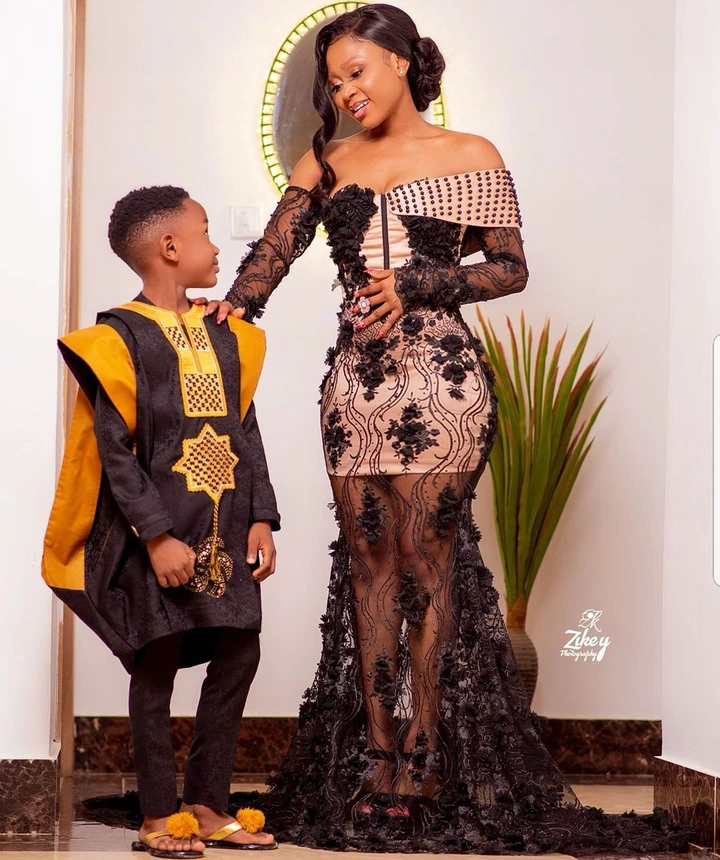 Repented Akuapem Poloo shares decent pictures of herself and her son as he celebrates another birthday