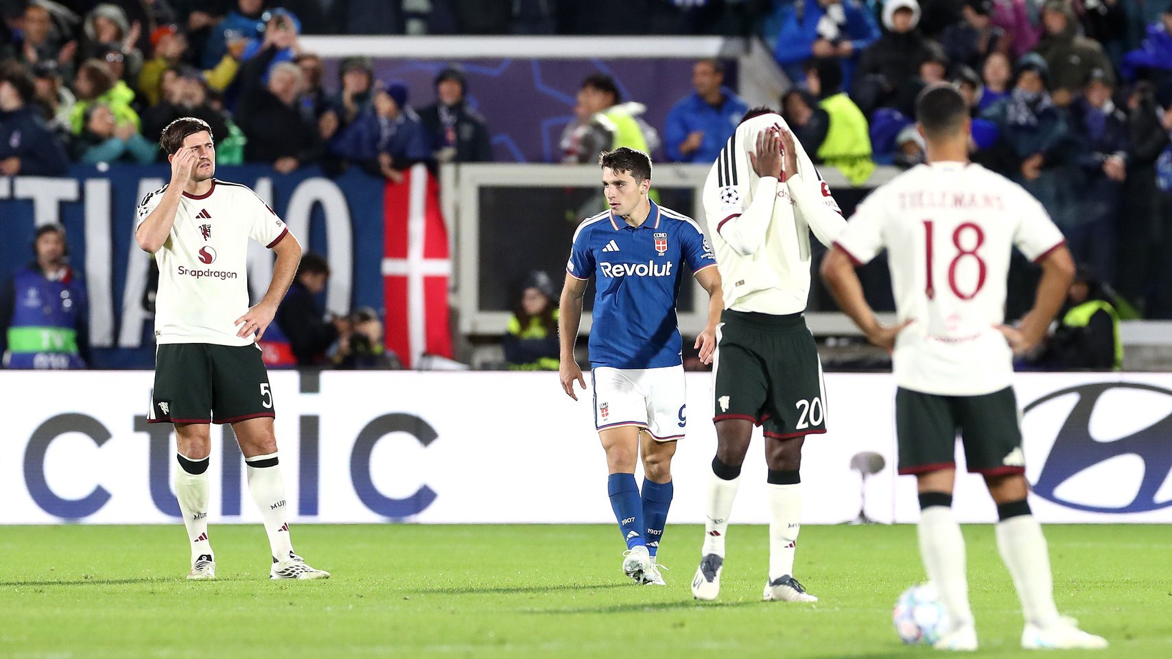 An unprecedented European disgrace: Manchester United enter English history through the dark door