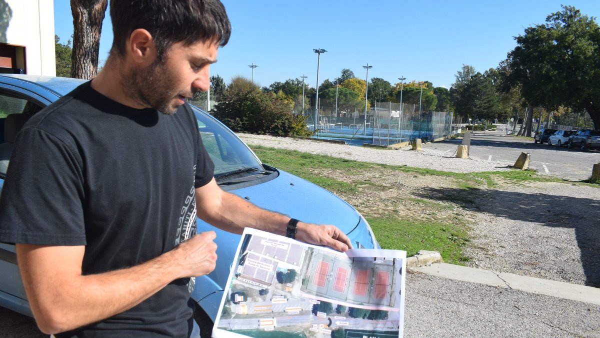 Guillaume est le directeur de la Course des Châteaux du Puy-Sainte-Réparade.