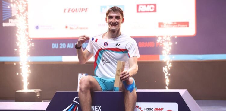 Badminton – Internationaux de France : Popov sacré à domicile et nouveau numéro 1 mondial