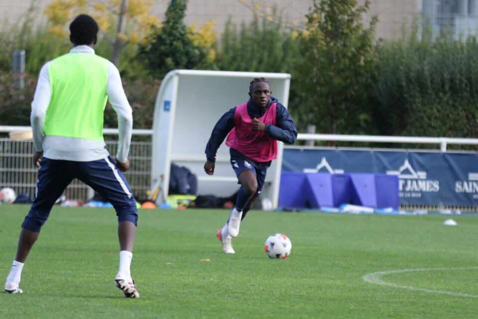 Josué Kimboma à la relance.