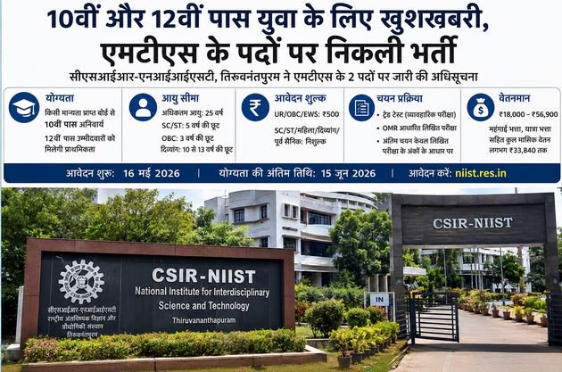Good News for 10th and 12th Pass Youth: Recruitment Announced for MTS Posts - Career News in Hindi
