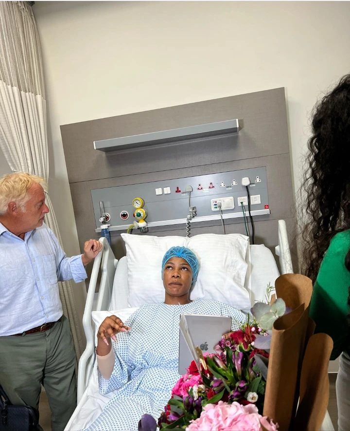 Yemi Alade And Benson Okonkwo React As BBN Star, Tacha Shares Photos Of Herself On Sick Bed In Dubai