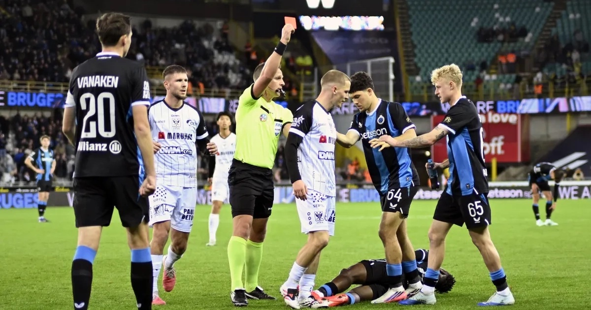 Filip Joos Defends STVV's Vanwesemael After Red Card Against Club Brugge: "Diakhon's Behavior Was Kindergarten