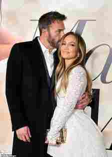 The couple eloped and married in Las Vegas in July 2022 then held a second wedding that stretched across multiple days and saw Jlo don three different dresses, but now seem to be on the brink of divorce