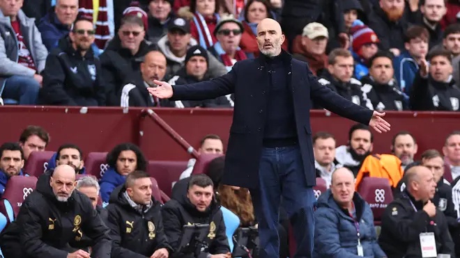 Arsenal and Man City are level on points after the Blues lost to Villa.