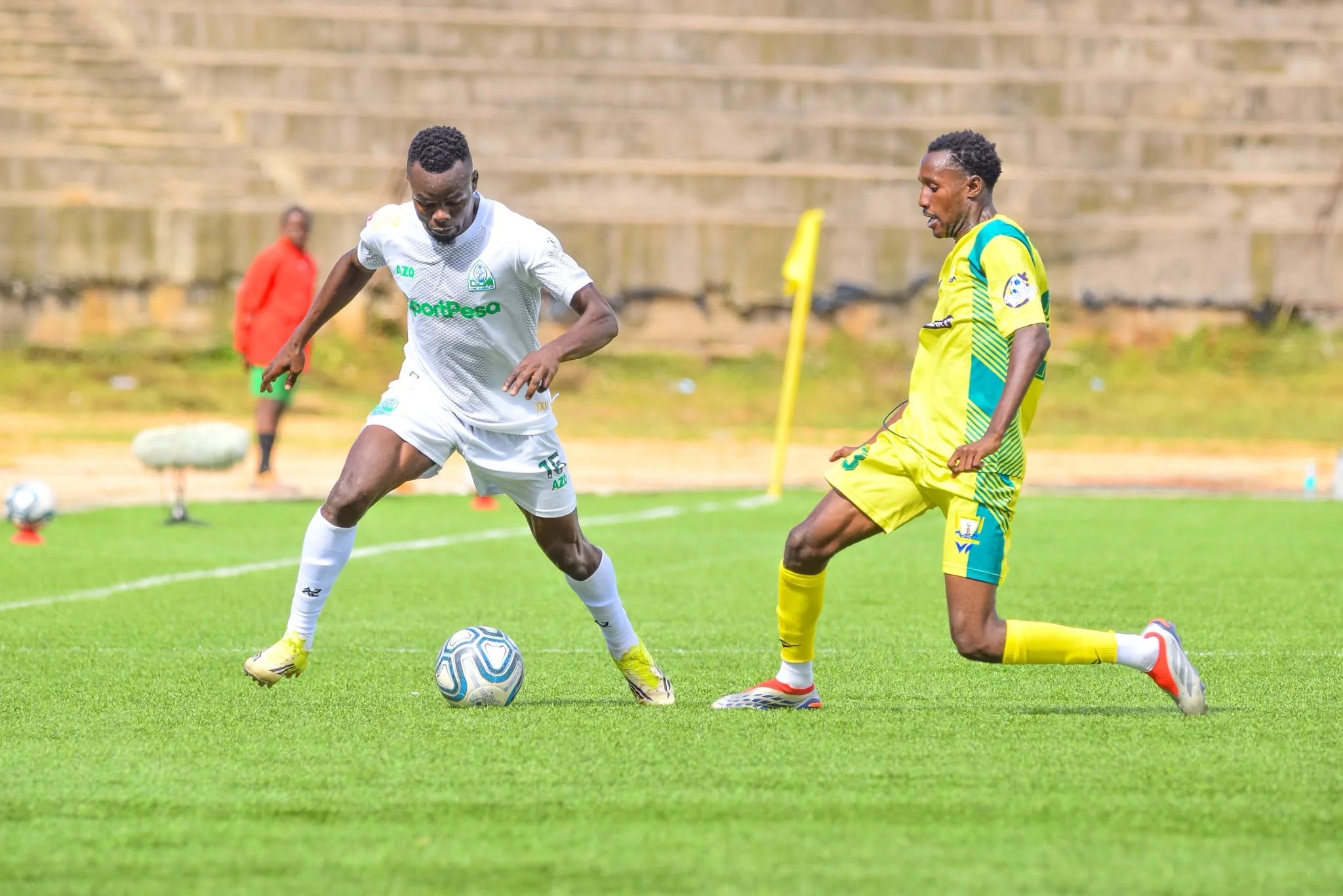 Okoth sinks former club as Gor Mahia edge Homeboyz to maintain FKF Premier League perfect start - The FKF Premier League action between Gor Mahia and Kakamega Homeboyz. (Photo: FB/Gor Mahia)