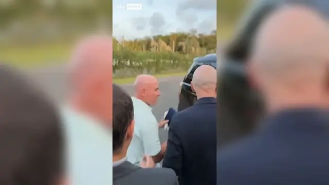 Gianni Infantino responds to reporters’ questions with bald jokes