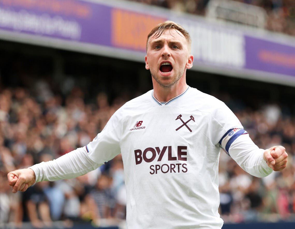 West Ham United's Jarrod Bowen - Millwall v West Ham United - Sky Bet Championship 2026/27