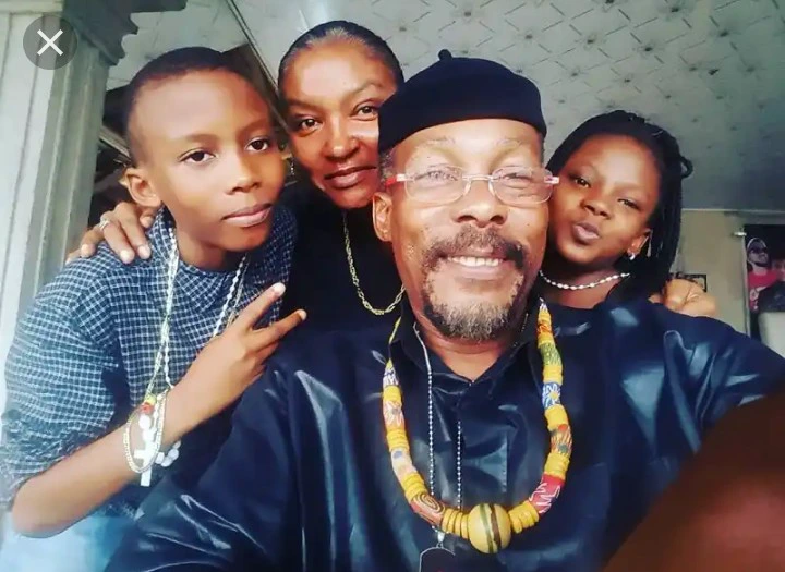 Beautiful Pictures of Hanks Anuku's Wife and Children, His Ghanaian Name and why he left Nigeria for Ghana