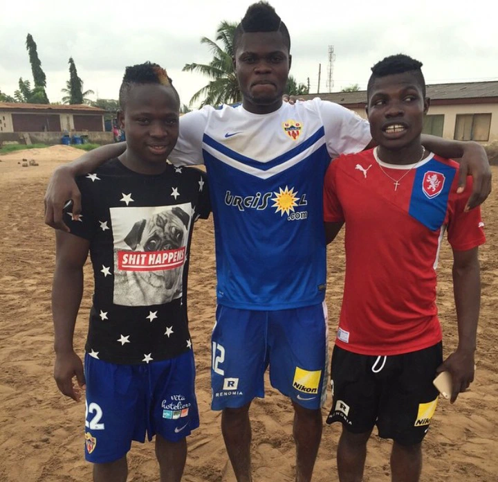 Throwback Pictures of Thomas Partey will make you cry, typical grass to Grace story